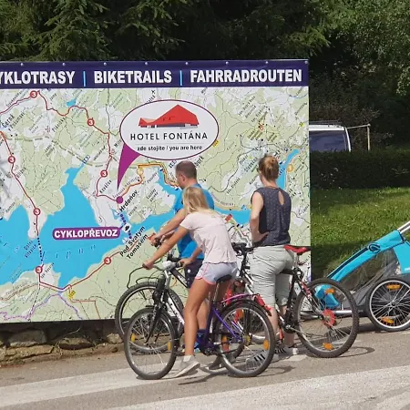 Fontana Lipno 酒店 Černá v Pošumaví